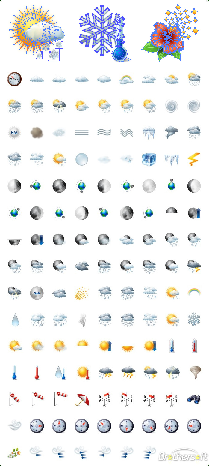 Vector Weather Icons