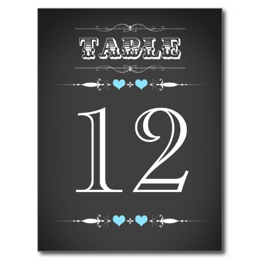 Vintage Chalkboard Number Font