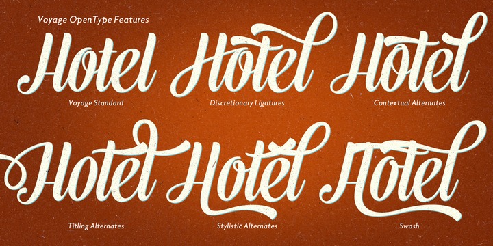 Vintage Retro Script Font