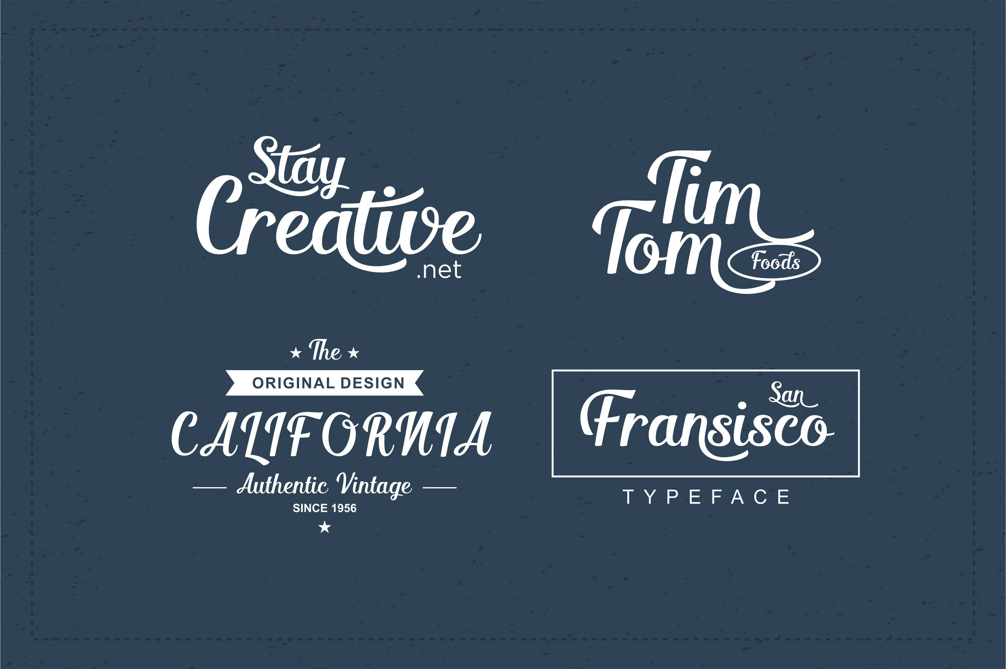 Vintage Script Font