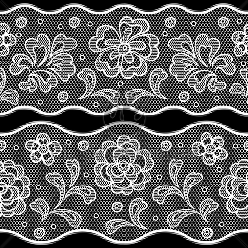 Vintage Vector Lace Pattern