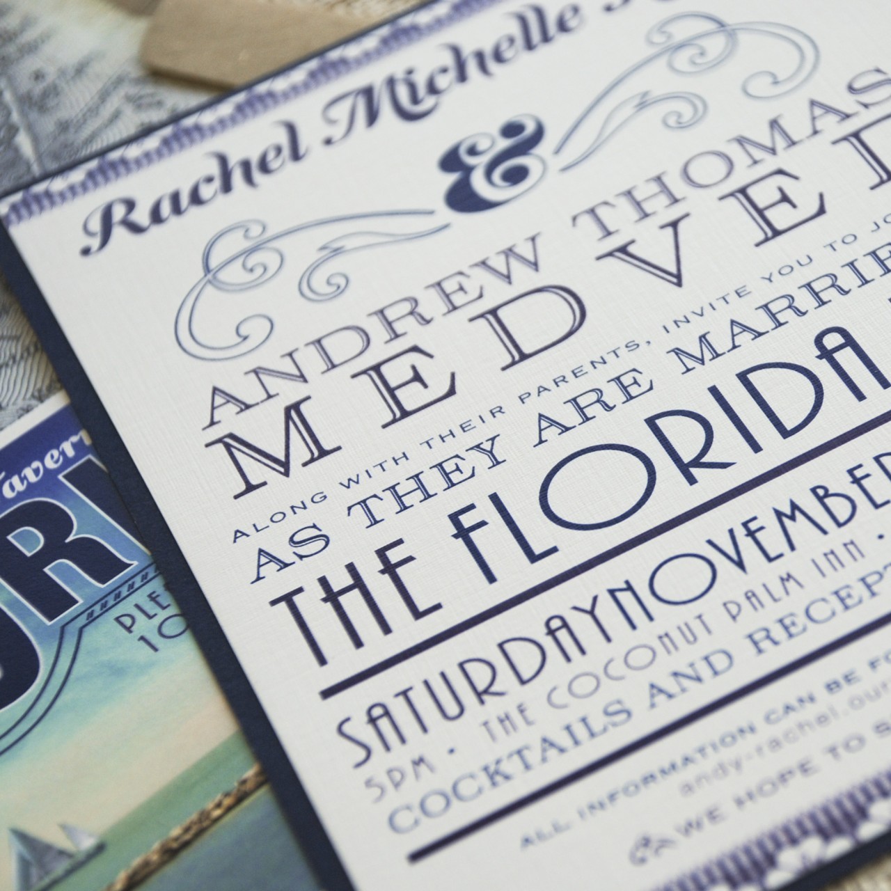 Vintage Wedding Invitation Font