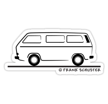 VW Vanagon Sticker