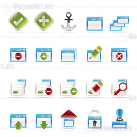 Web Application Server Icon Web Application Server Icon