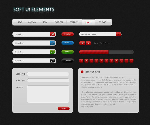 Web Page Design Elements