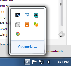 Windows System Tray Icons
