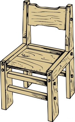 Wooden Chair Clip Art