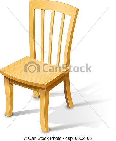 Wooden Chair Clip Art