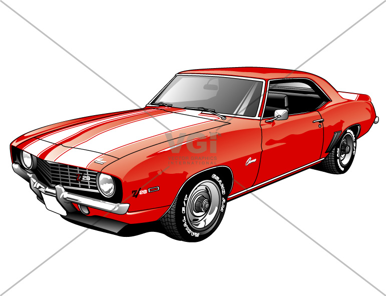 1969 Camaro Clip Art Free