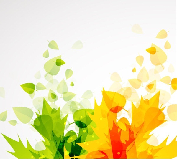 12 Autumn Flower Vector Background Images