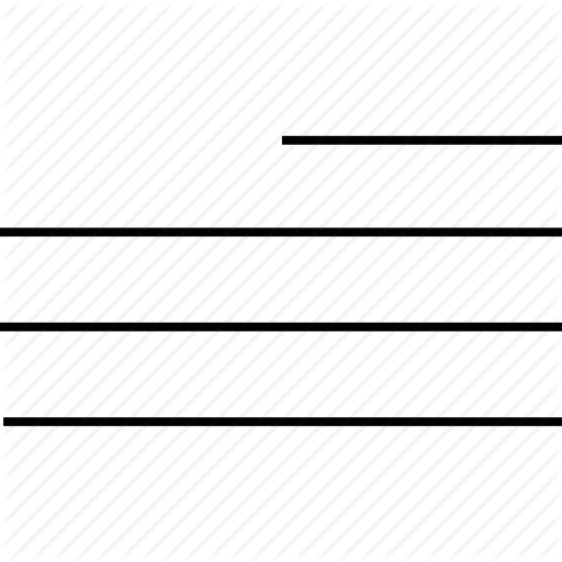 Align Text Right Icon Align Text Right Icon