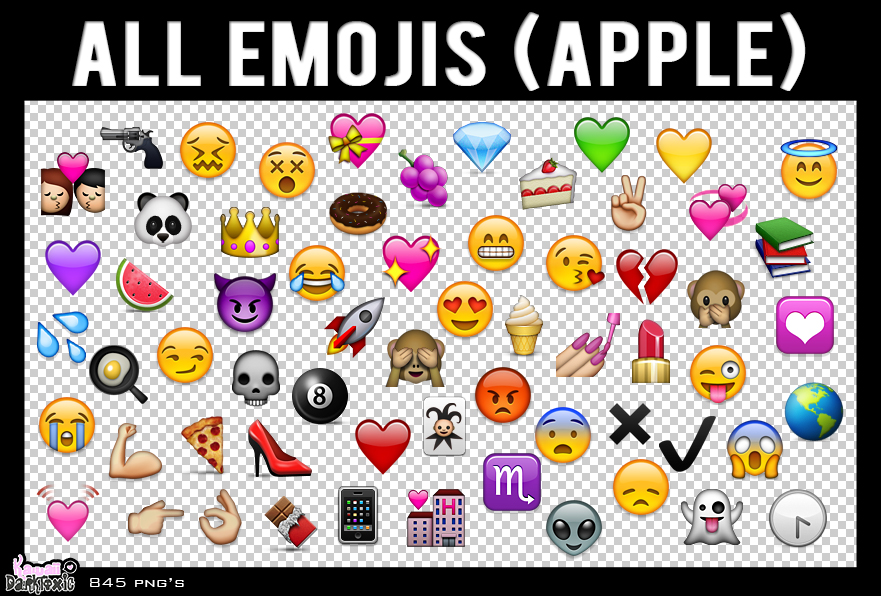 All Apple Emojis All Apple Emojis