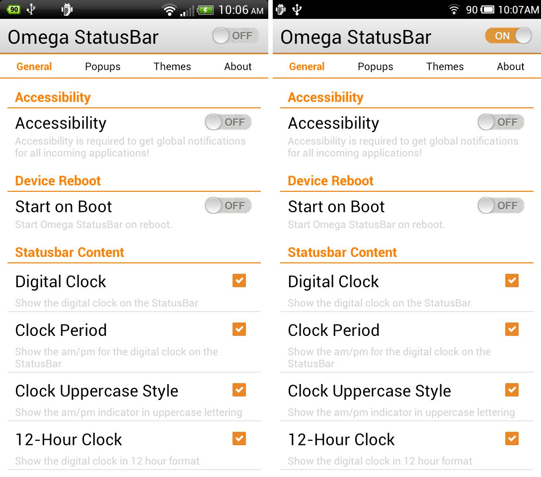 Android Status Bar Icons Android Status Bar Icons