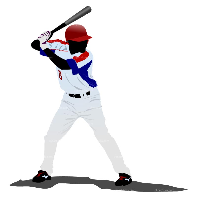 Baseball Player Clip Art