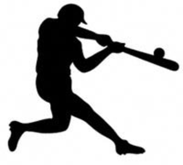 Baseball Player Silhouette Clip Art