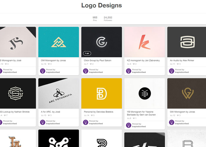 5 Pinterest Logo Design Images