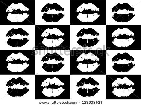 Black Lipstick Mark