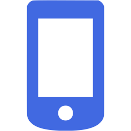 Blue Phone Icon