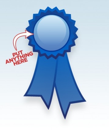 Blue Ribbon Clip Art Free