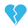 Broken Heart Icon Broken Heart Icon