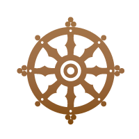 Buddhist Symbol-Wheel of Dharma Buddhism