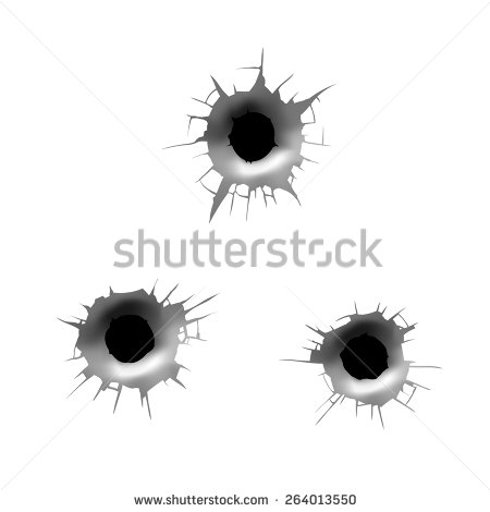 Bullet Hole Vector