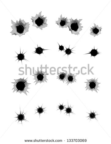 Bullet Hole Vector