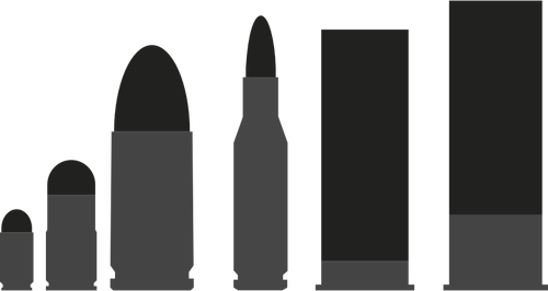 Bullet Silhouette Clip Art