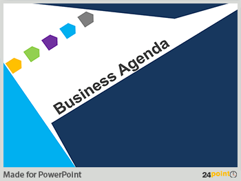 Business Meeting Agenda Template PowerPoint