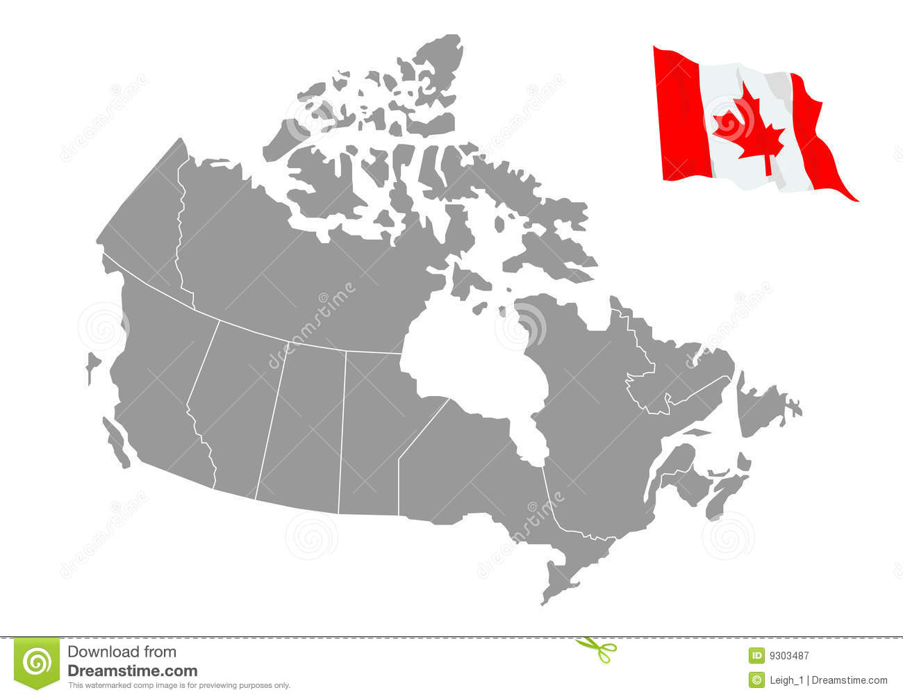 17 Canada Map Vector Images