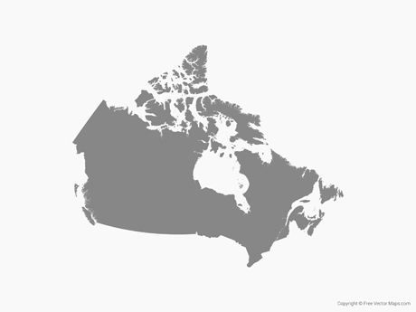 Canada Vector Map