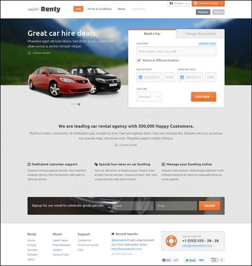 Car Reservation Form Template Car Reservation Form Template