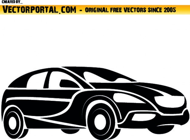 Car Side View Clip Art