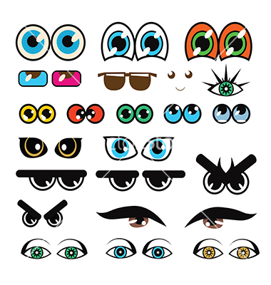 Cartoon Eyes Vectors