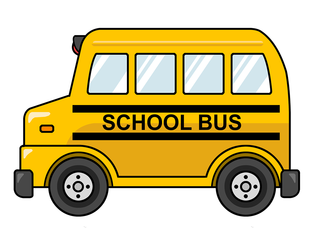 Cartoon School Bus Clip Art