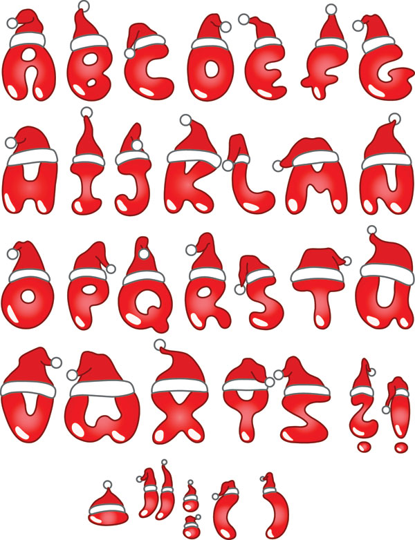 Christmas Letter Fonts