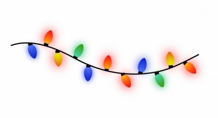 Christmas Light String Vector
