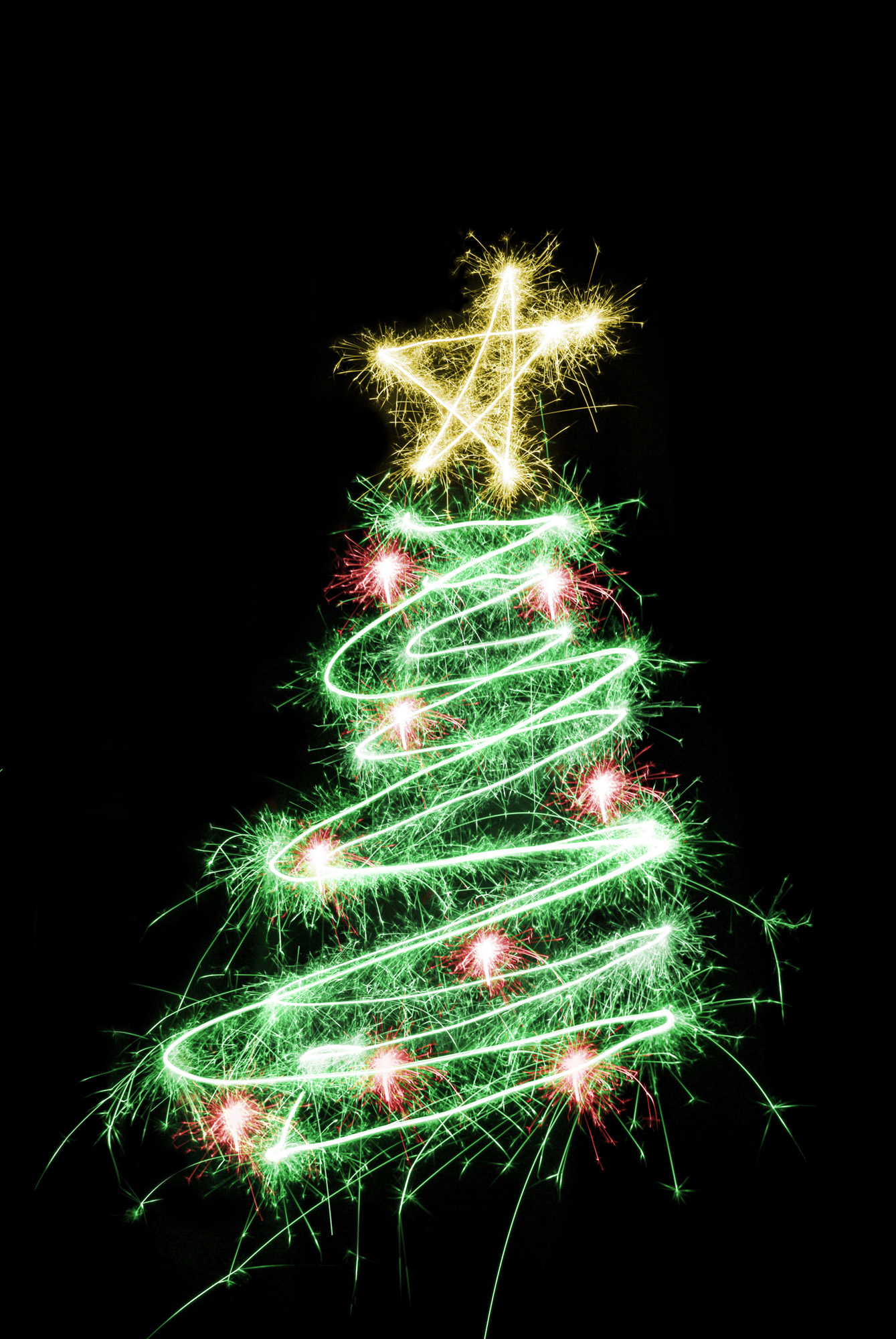 Christmas Tree Star Light