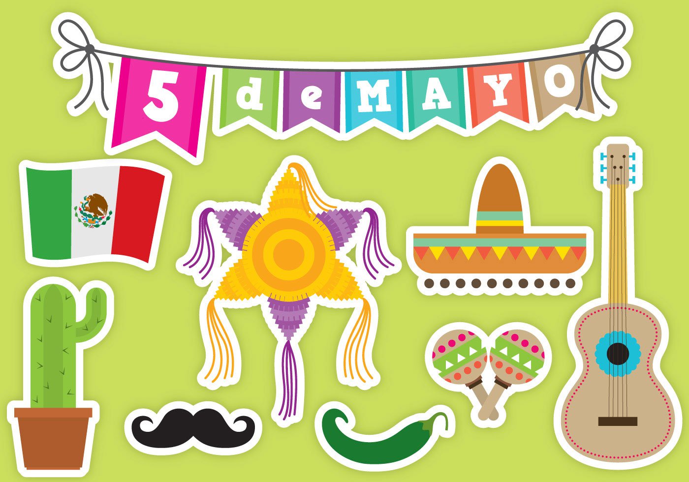 Cinco De Mayo Clip Art Vector