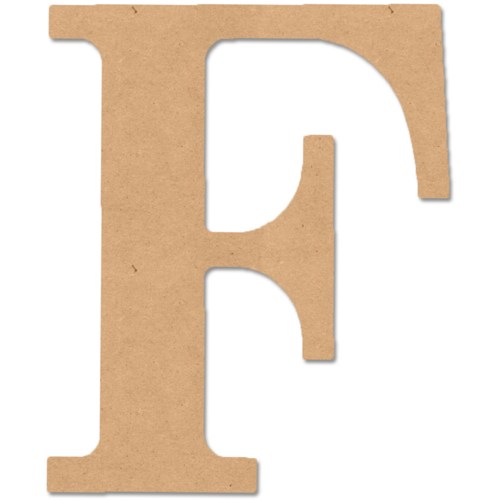 Classic Wood Font Letters