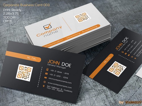 Corporate Business Card PSD Corporate Business Card PSD