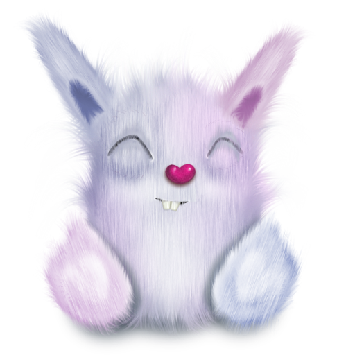 Cute Bunny Icon Pink