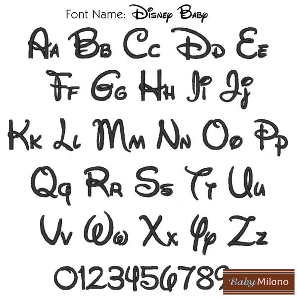 Disney Font Alphabet Letter Printables Disney Font Alphabet Letter Printables