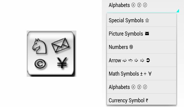 Droid Message Symbols