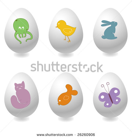 Easter Egg Icon Set