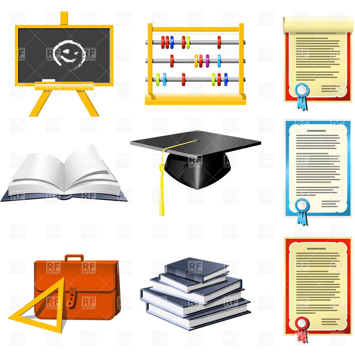 Education Icons Free Download