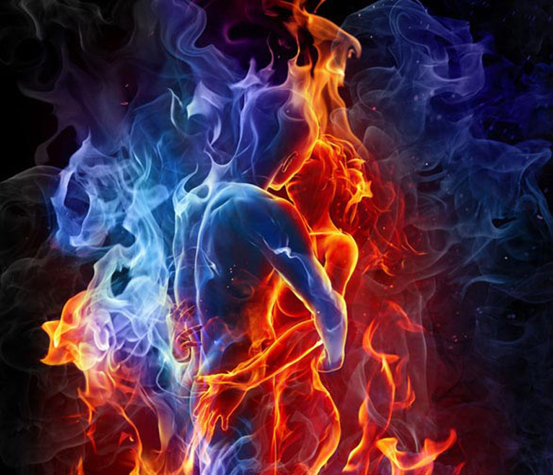 Fire and Ice Lovers Fire and Ice Lovers