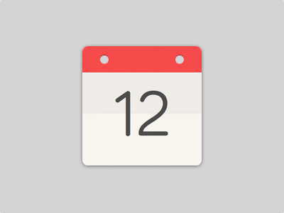 Flat Calendar Icon