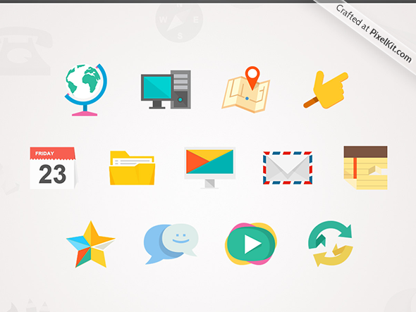 Flat Icon Set