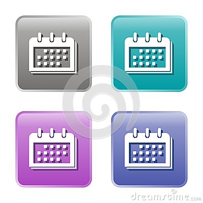 Free Calendar Button Icon